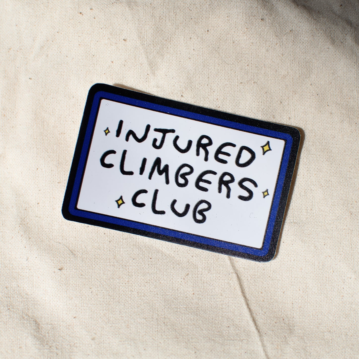 Injured Climbers Club - Sticker