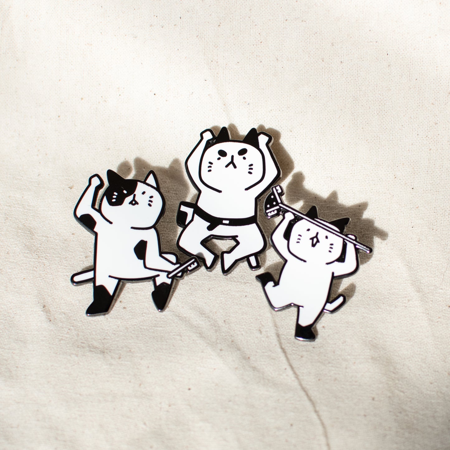 Beta Dance Cats -  Enamel Pins
