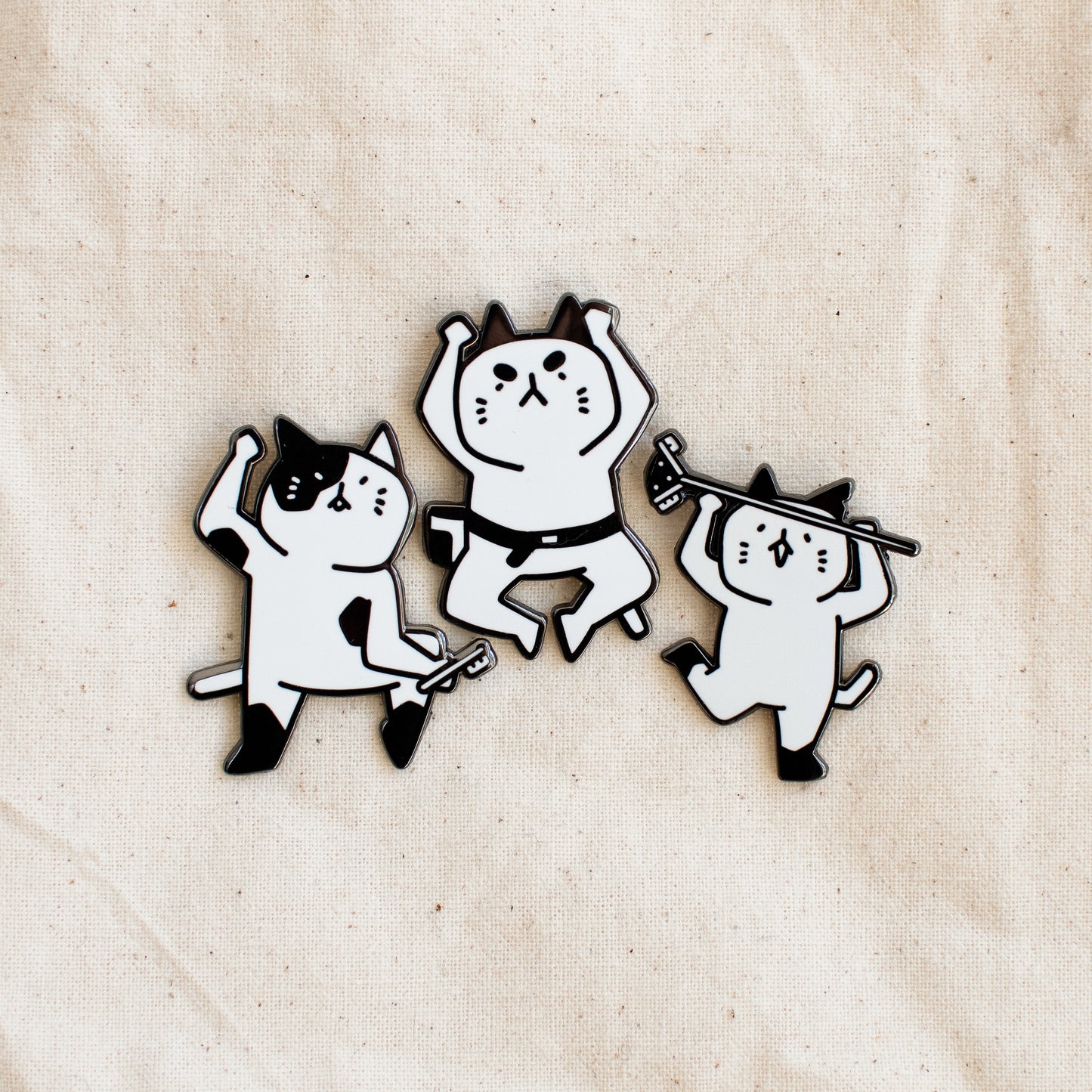 Beta Dance Cats -  Enamel Pins