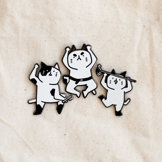 Beta Dance Cats -  Enamel Pins