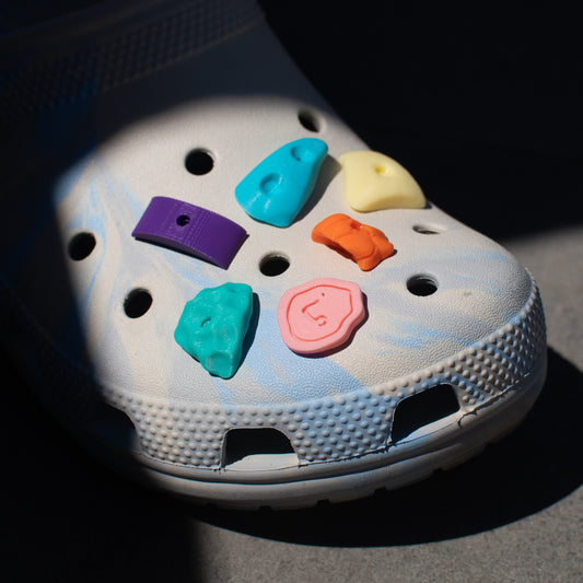 climbing croc shoe charms