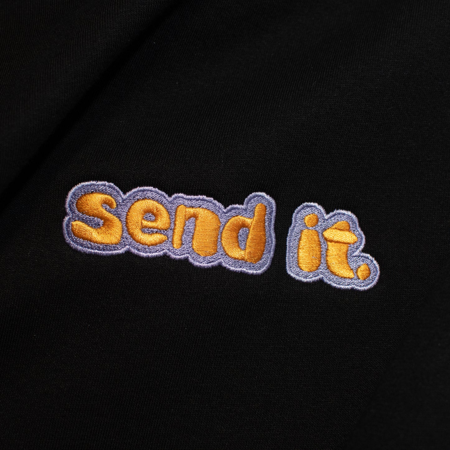send it climbing hoodie