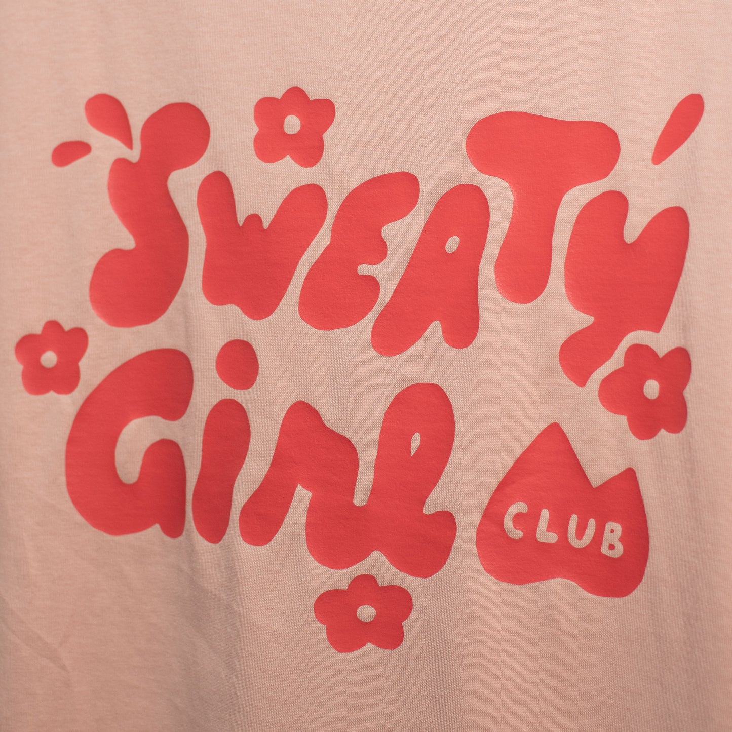 sweaty girl club climbing crop
