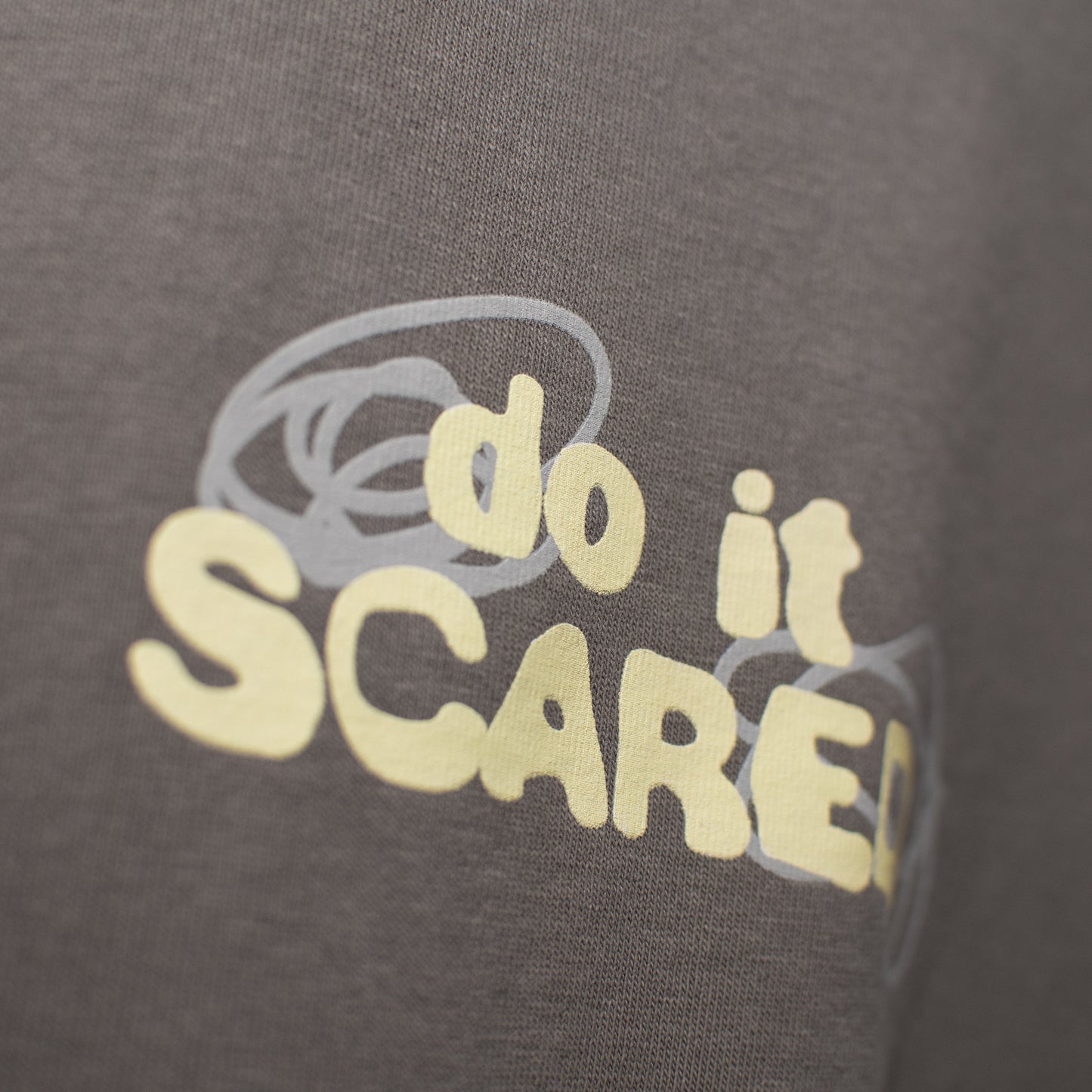 do it scared climbing tee