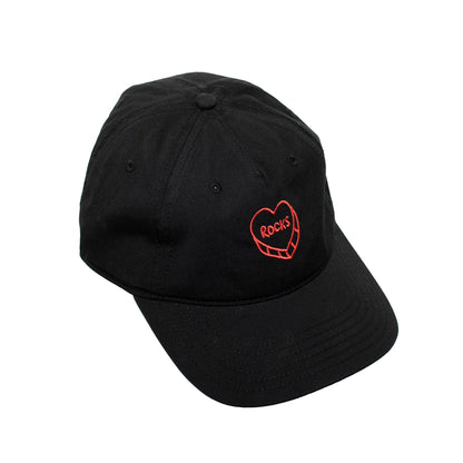 heart rocks climbing cap